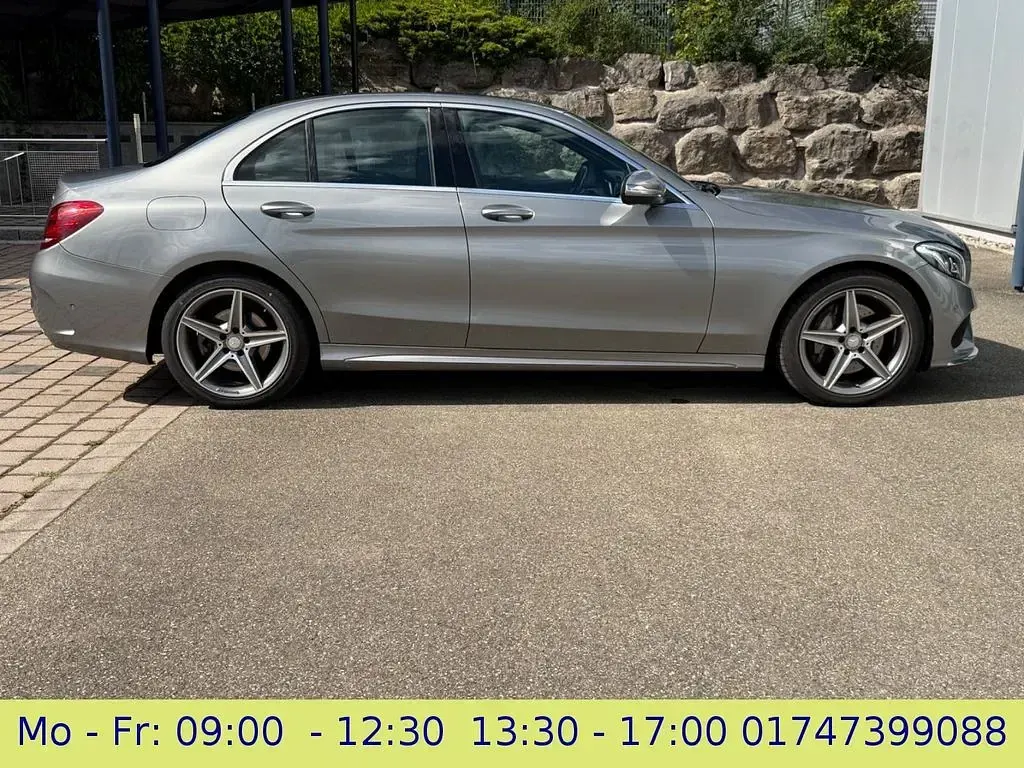 Gebraucht Mercedes C250 AMG 204 PS (150 kW) 2014 Silber Limousine