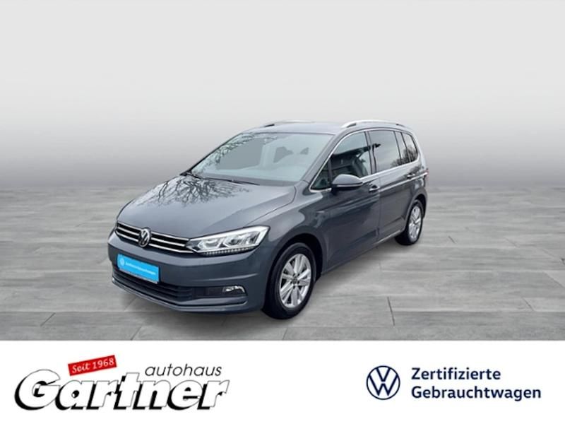 Gebraucht VW Touran Highline 150 PS (110 kW) 2022 Delfingrau metallic Van / Kleinbus