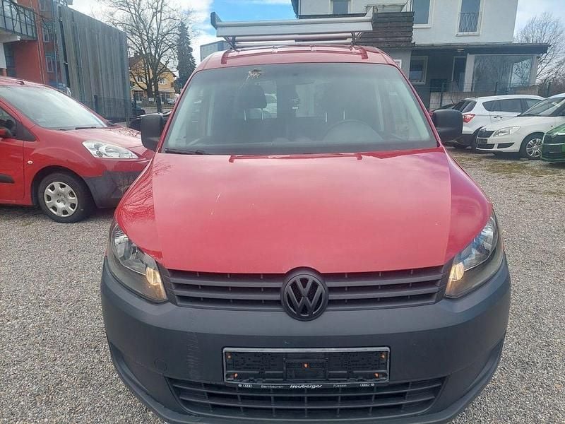 Gebraucht VW Caddy 75 PS (55 kW) 2014 Rot Van / Kleinbus