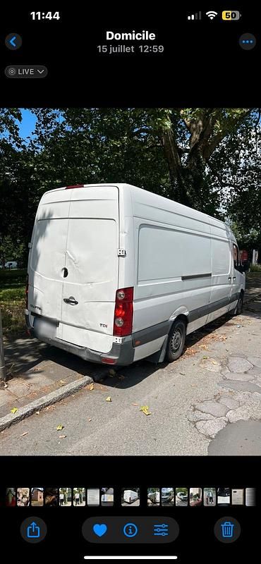 Gebraucht VW Crafter 140 PS (102 kW) 2012 Weiß Van