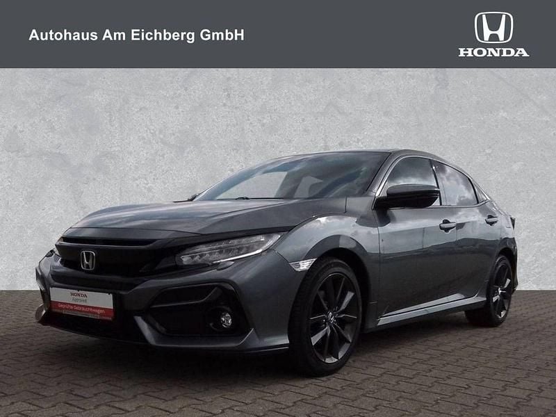 Grau Gebraucht 2021 Honda Civic Elegance Limousine | 16.990 € (Guter Preis) - Bild 1/4