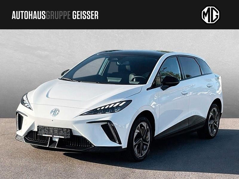 Dover white Gebraucht 2023 MG MG4 EV Luxury Kleinwagen | 21.750 € (Guter Preis) - Bild 1/3
