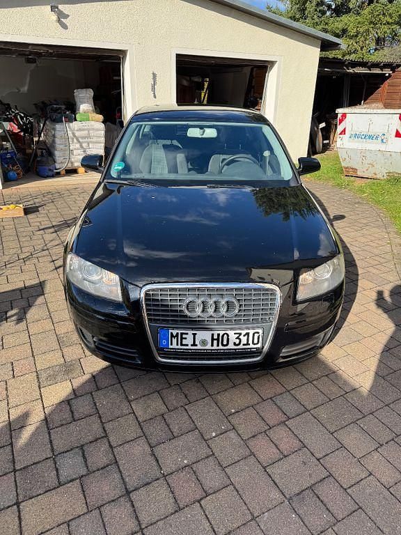 Schwarz Gebraucht 2008 Audi A3 Sportback Limousine | 4.000 € (Fairer Preis) - Bild 1/4