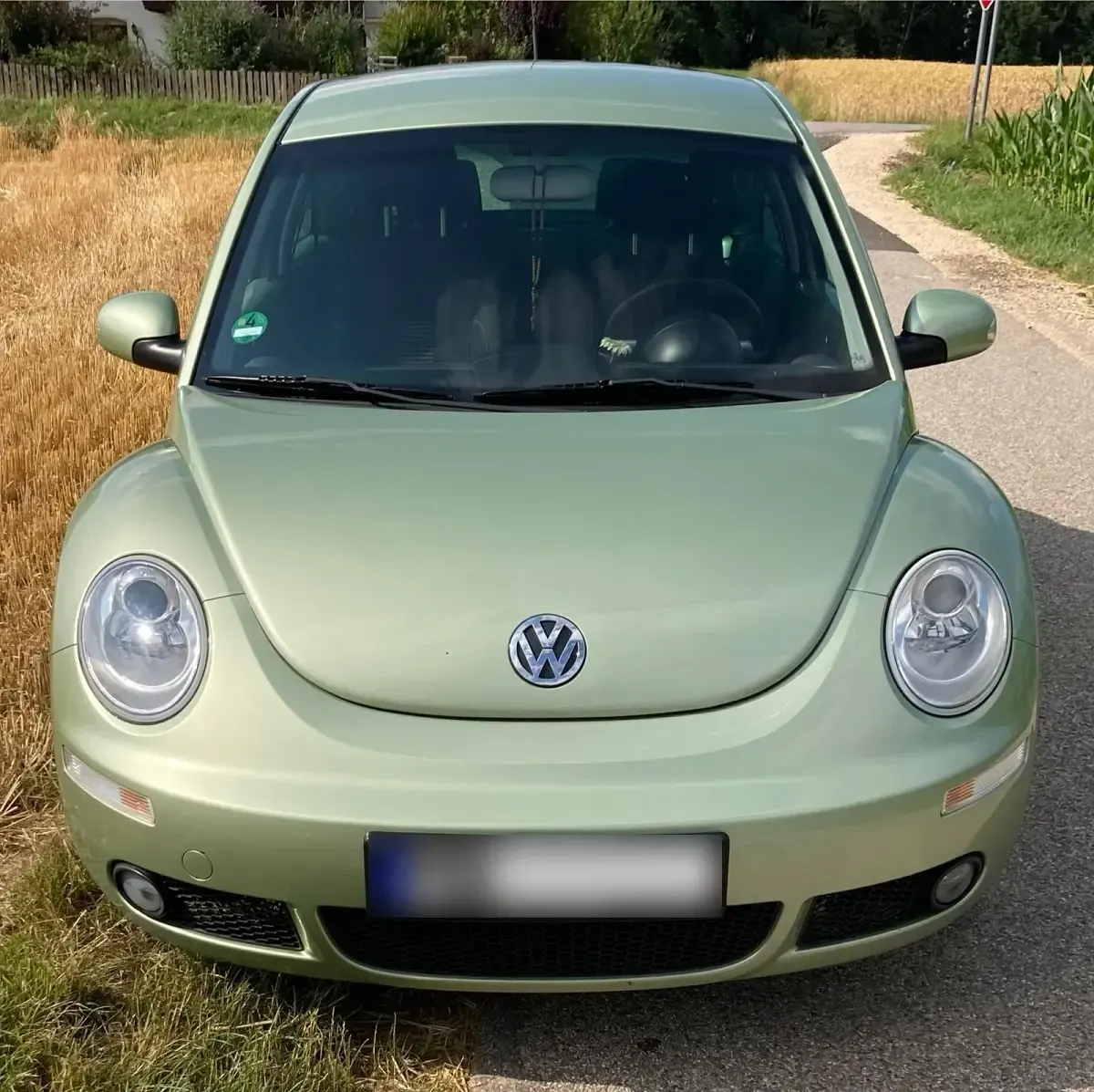 Gebraucht VW New Beetle United 102 PS (75 kW) 2008 Grün Kleinwagen