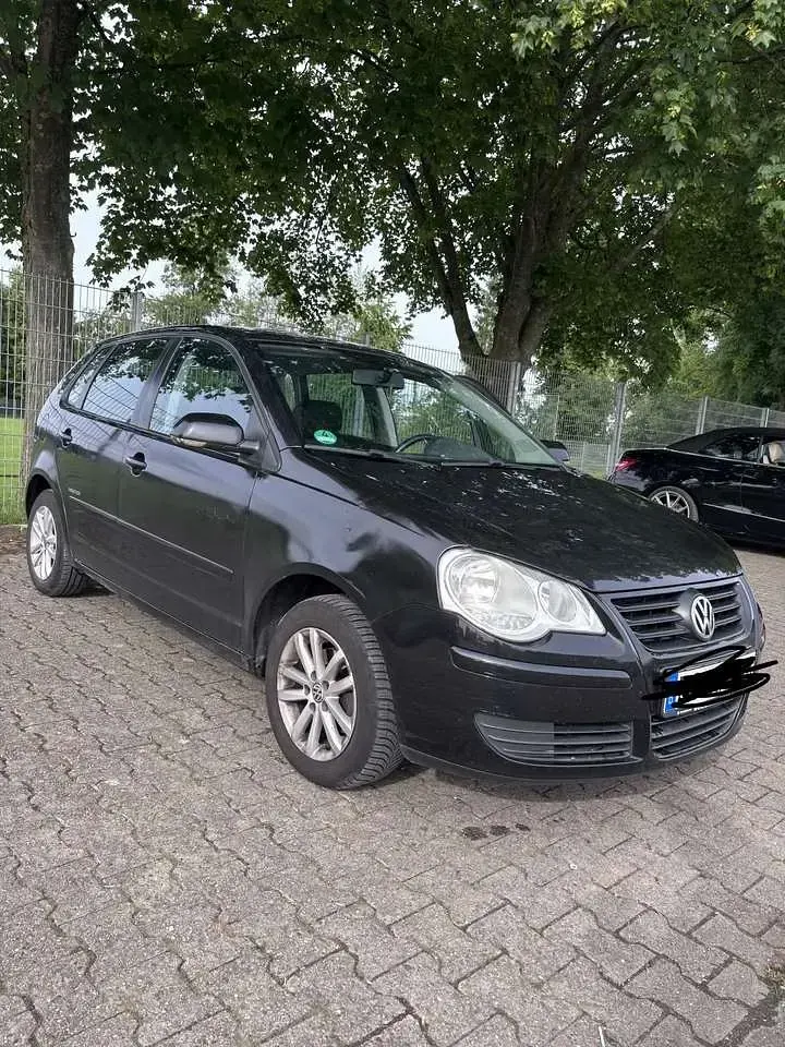 Gebraucht VW Polo Comfortline 86 PS (63 kW) 2009 Schwarz Kleinwagen