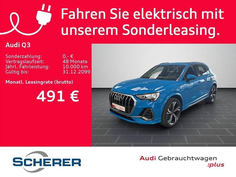Gebraucht Audi Q3 S-Line 245 PS (180 kW) 2022 Blau SUV