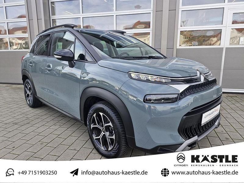 Khaki grau Gebraucht 2022 Citroën C3 Aircross Shine SUV | 17.490 € (Fairer Preis) - Bild 1/4