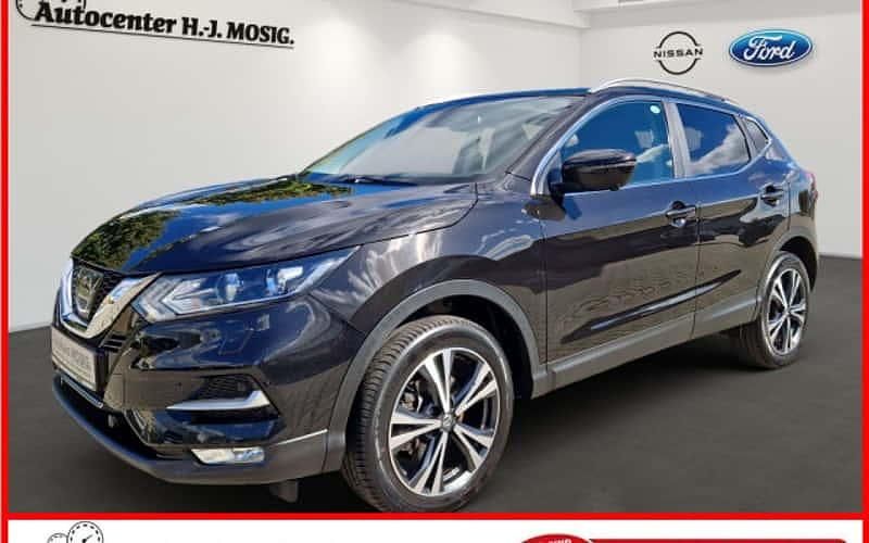Schwarz schwarz Gebraucht 2018 Nissan Qashqai N-Connecta SUV | 16.995 € (Fairer Preis) - Bild 1/4