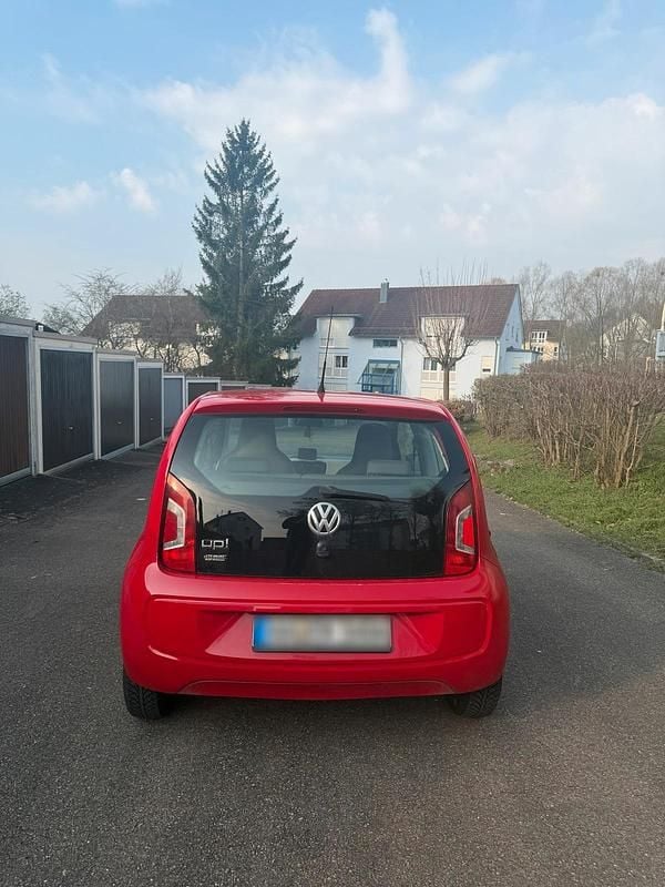 Gebraucht VW up! 50 PS (36 kW) 2012 Rot Kleinwagen