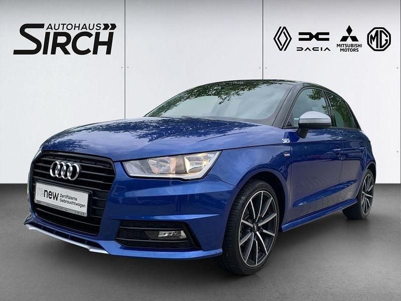 Sepangblau perleffekt (blau) Gebraucht 2018 Audi A1 Sportback Sport Kleinwagen | 13.990 € (Superpreis) - Bild 1/4