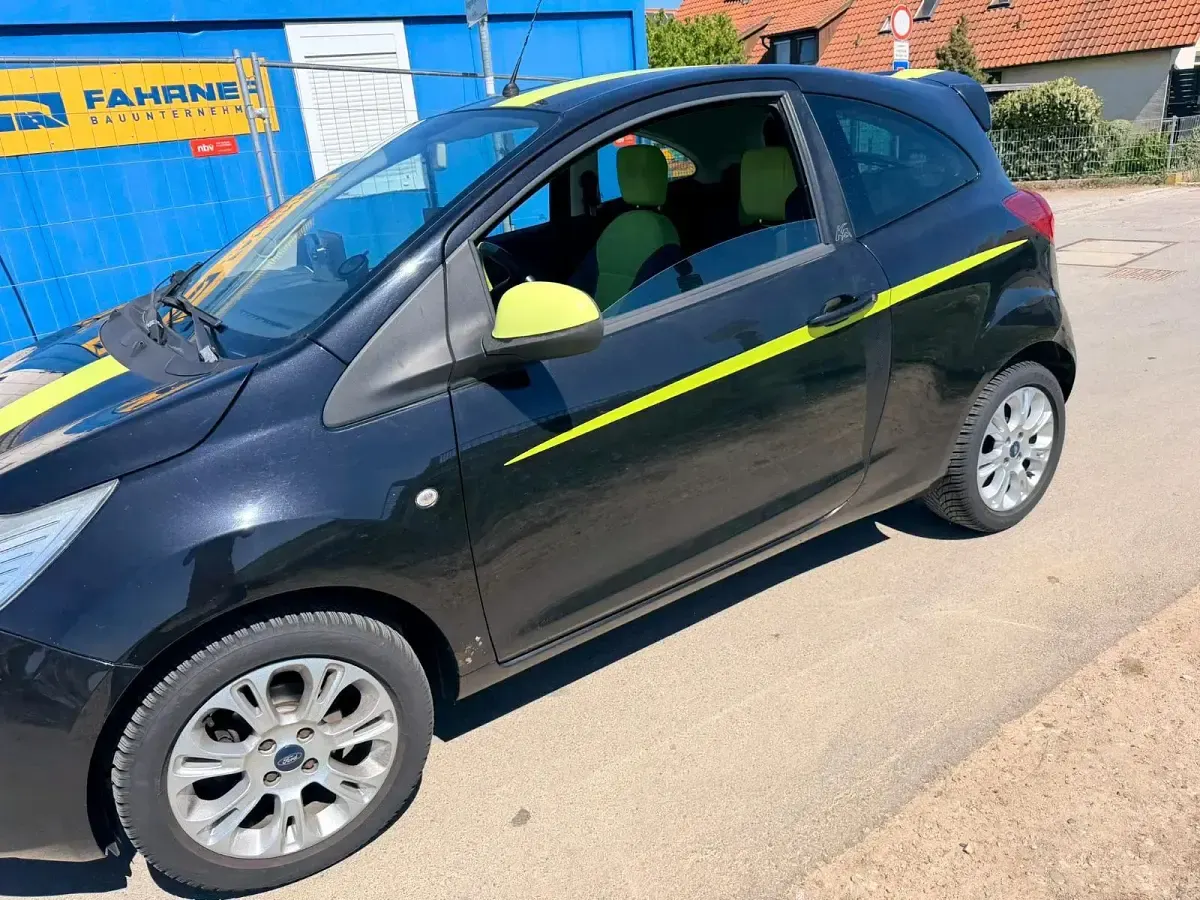Usata Ford Ka 69 CV (50 kW) 2010 Nero Utilitaria