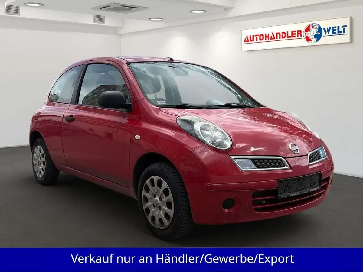 Gebraucht Nissan Micra 65 PS (47 kW) 2009 Rot Kleinwagen