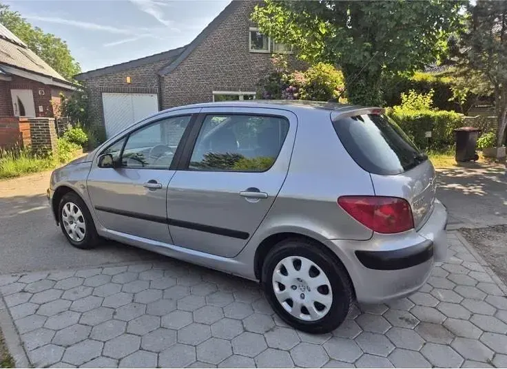 Gebraucht Peugeot 307 109 PS (80 kW) 2003 Silber Kleinwagen