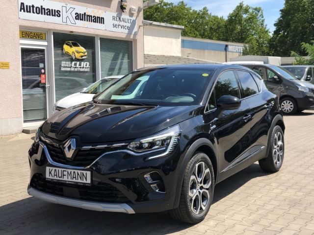 Black pearlschwarz Gebraucht 2022 Renault Captur Intens SUV | 22.890 € (Etwas zu teuer) - Bild 1/4