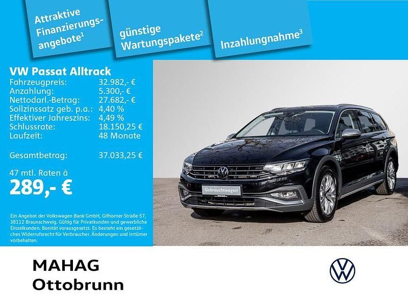 Gebraucht VW Passat Alltrack R 200 PS (147 kW) 2022 Schwarz Kombi