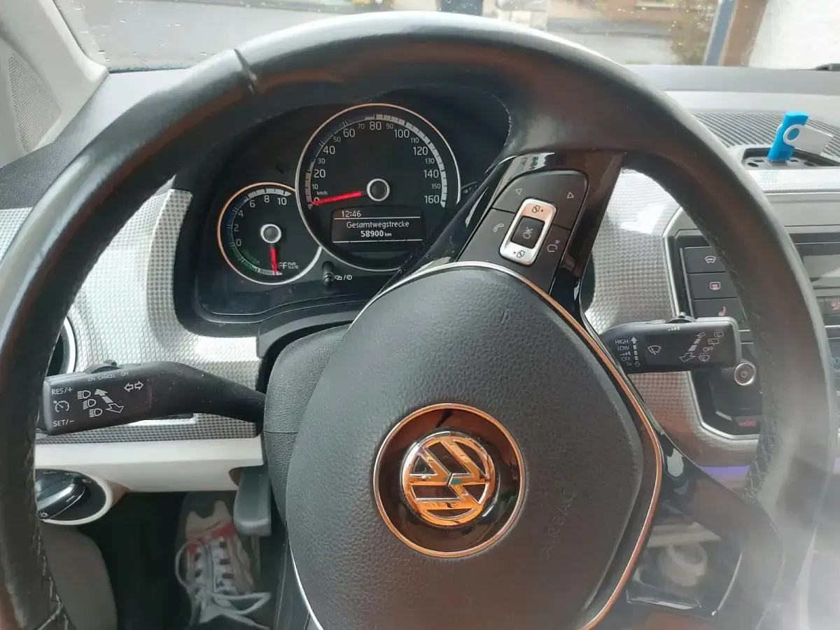 Gebraucht VW e-up! 44 kW (60 PS) 2016 Blau Kleinwagen