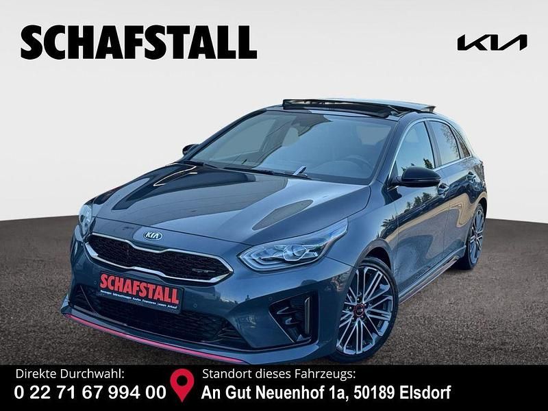 Gebraucht Kia Ceed GT GT 204 PS (150 kW) 2021 Grau (dark penta) Limousine