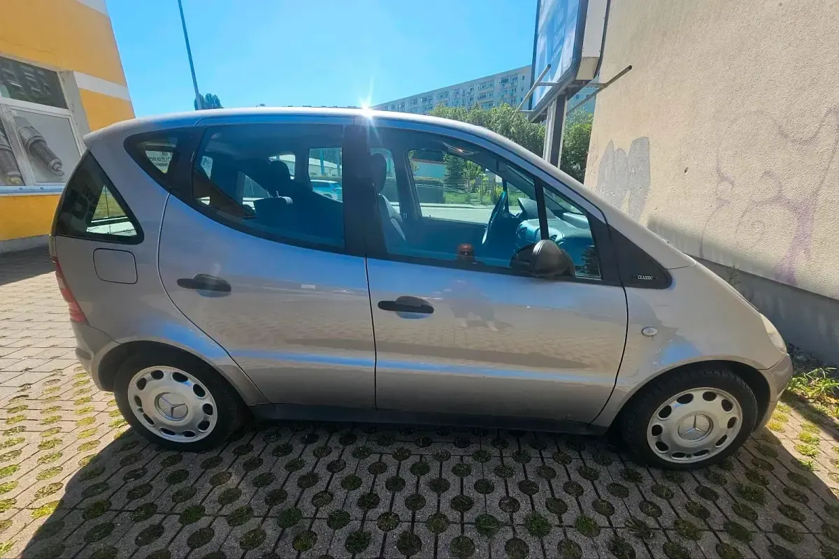 Brugt Mercedes A170 90 HK (66 kW) 2000 Sølv Hatchback