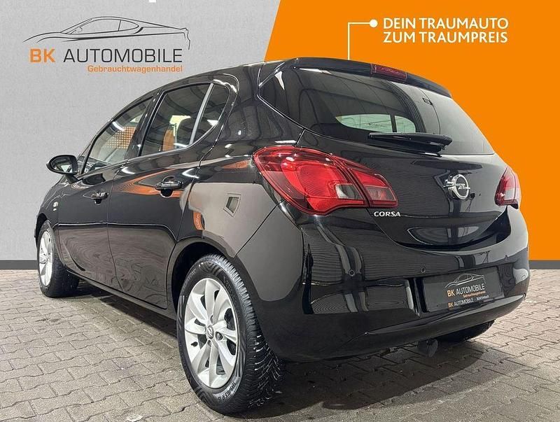 Gebraucht Opel Corsa 90 PS (66 kW) 2017 Schwarz Kleinwagen