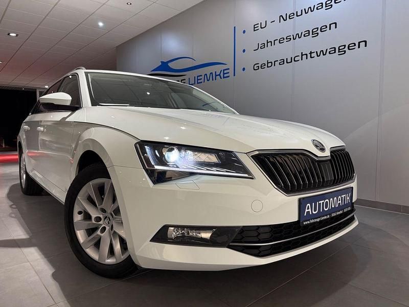 Gebraucht Skoda Superb Style 150 PS (110 kW) 2018 Weiß Kombi
