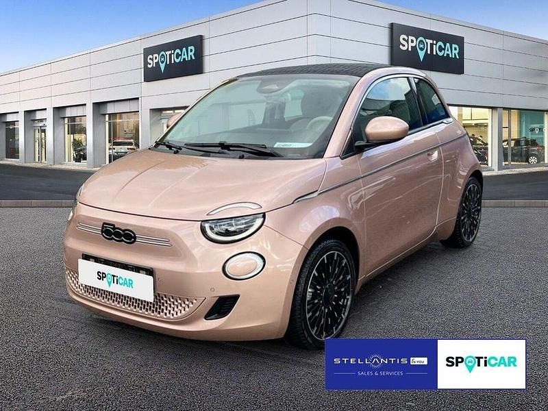 Schwarz Gebraucht 2023 Fiat 500e La Prima Cabrio | 23.990 € (Fairer Preis) - Bild 1/4
