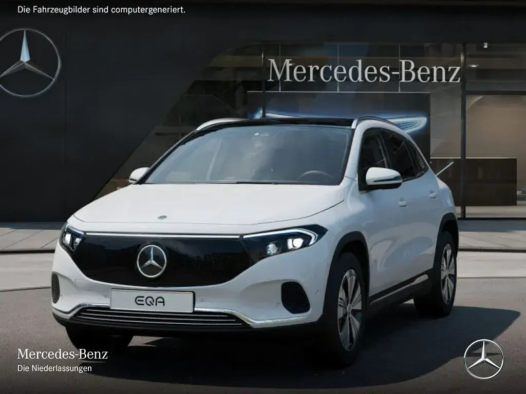 Używany Mercedes EQA350 Advanced 214 kW (292 KM) 2024 Biały SUV