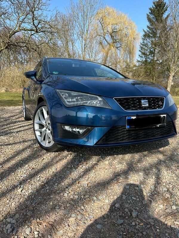 Blau Gebraucht 2014 Seat Leon FR Kombi | 10.800 € (Etwas zu teuer) - Bild 1/4