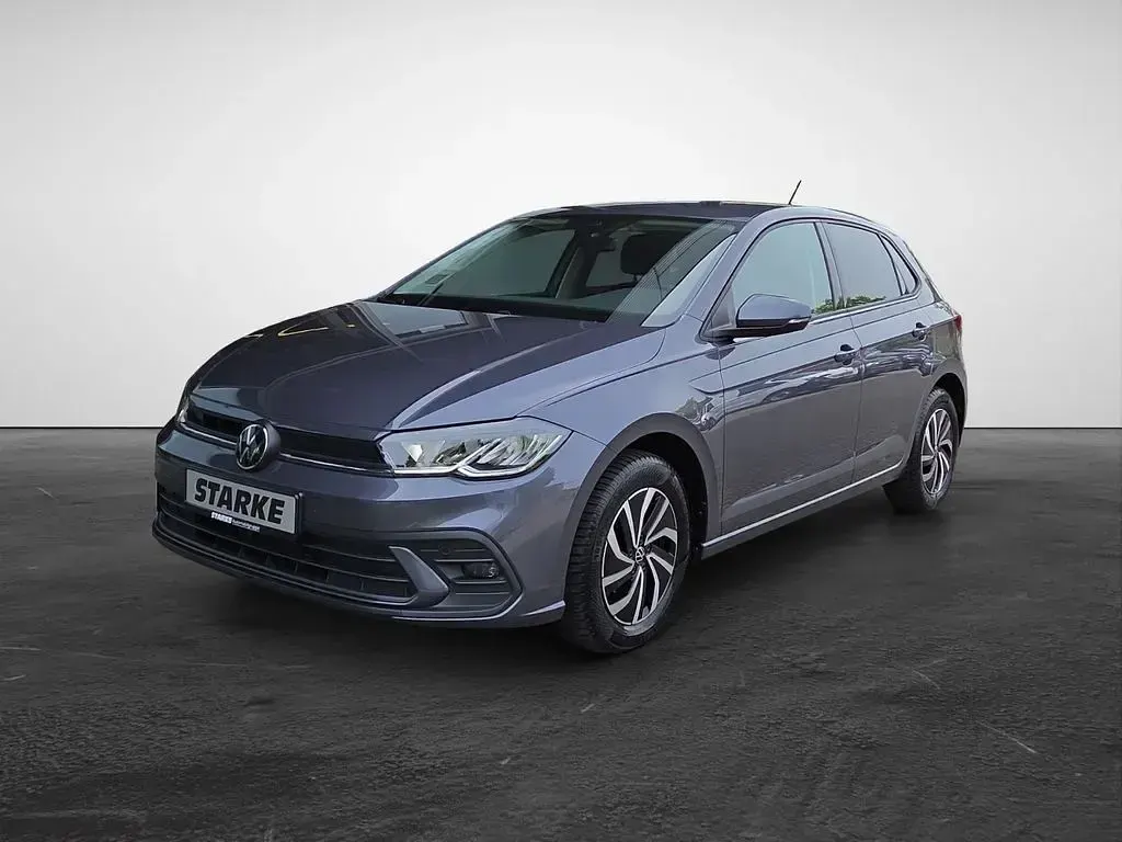 Gebraucht VW Polo Life 95 PS (69 kW) 2022 Grau Kleinwagen