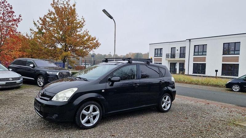 Schwarz Gebraucht 2006 Toyota Corolla Verso Sol Van / Kleinbus | 2.700 € (Fairer Preis) - Bild 1/4