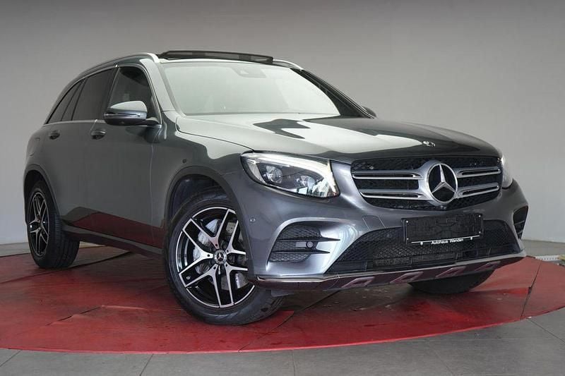 Selenitgrey Gebraucht 2019 Mercedes GLC250 AMG line SUV | 30.990 € (Fairer Preis) - Bild 1/4
