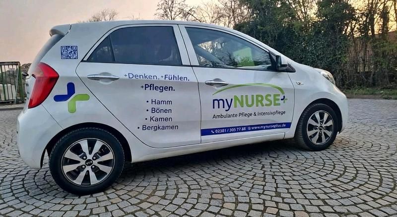 Gebraucht Kia Picanto 69 PS (50 kW) 2015 Weiß Kleinwagen