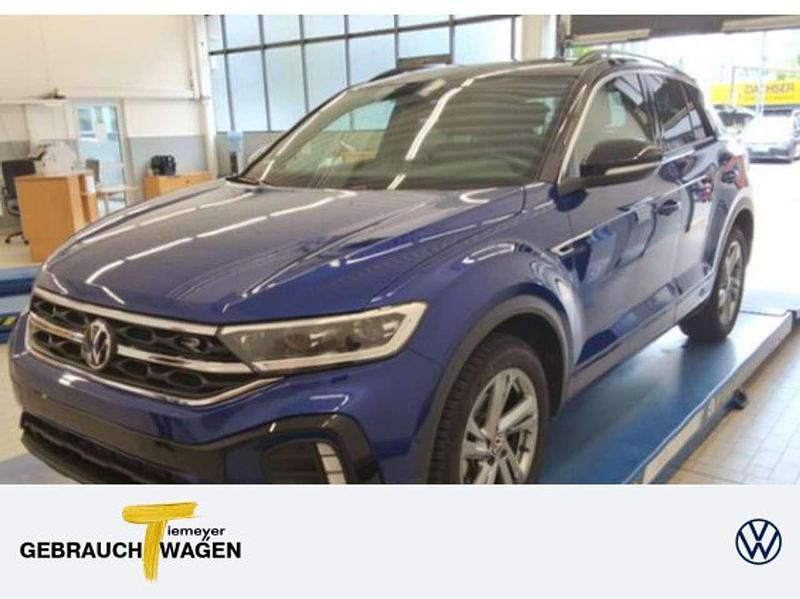 Blau Gebraucht 2025 VW T-Roc R-line SUV | 29.870 € (Superpreis) - Bild 1/4