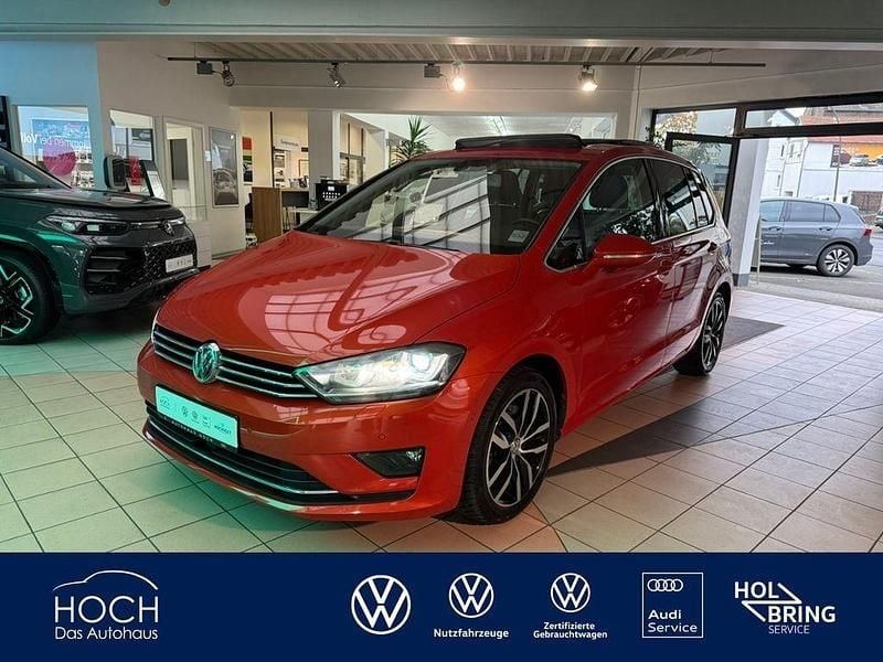 Orange Gebraucht 2014 VW Golf Sportsvan Van / Kleinbus | 14.990 € (Fairer Preis) - Bild 1/4