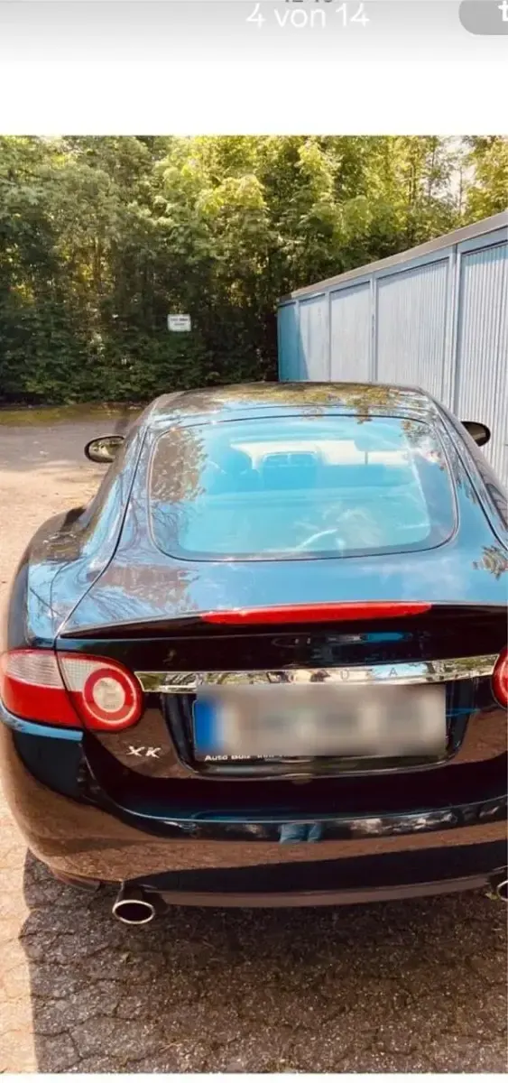 Używany Jaguar XK 268 KM (197 kW) 2008 Czarny Coupe