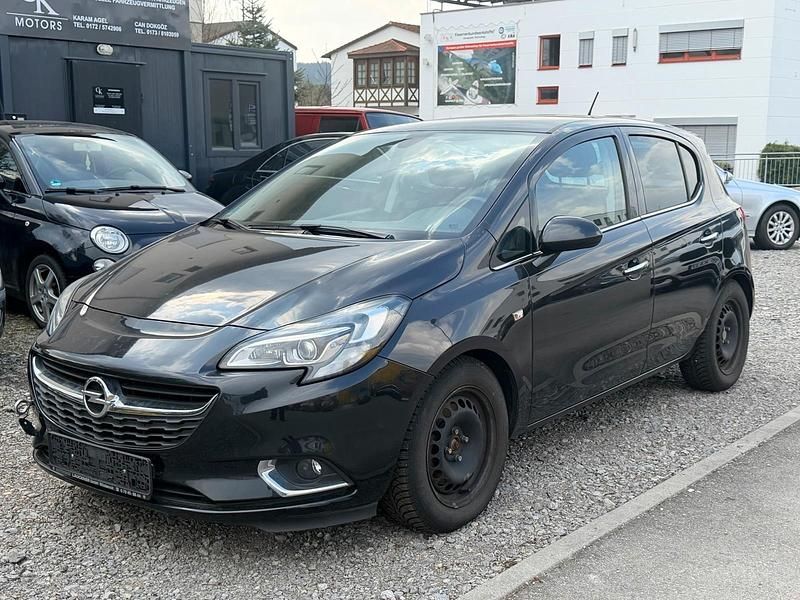 Gebraucht Opel Corsa 95 PS (69 kW) 2015 Schwarz Kleinwagen