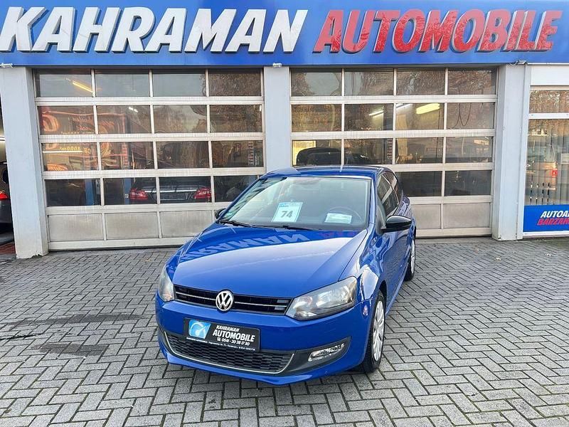 Blau Gebraucht 2011 VW Polo Style Kleinwagen | 4.499 € (Fairer Preis) - Bild 1/4