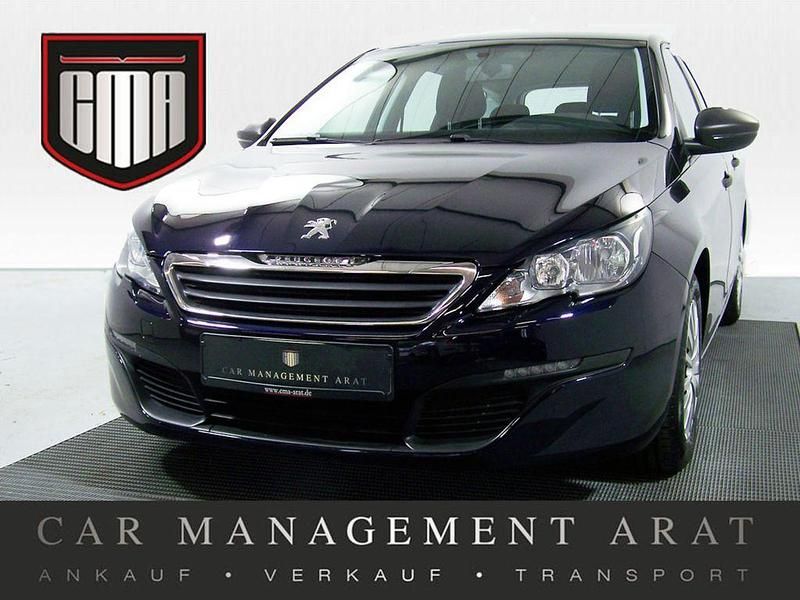 Blau Gebraucht 2015 Peugeot 308 SW Access Kombi | 7.111 € - Bild 1/4