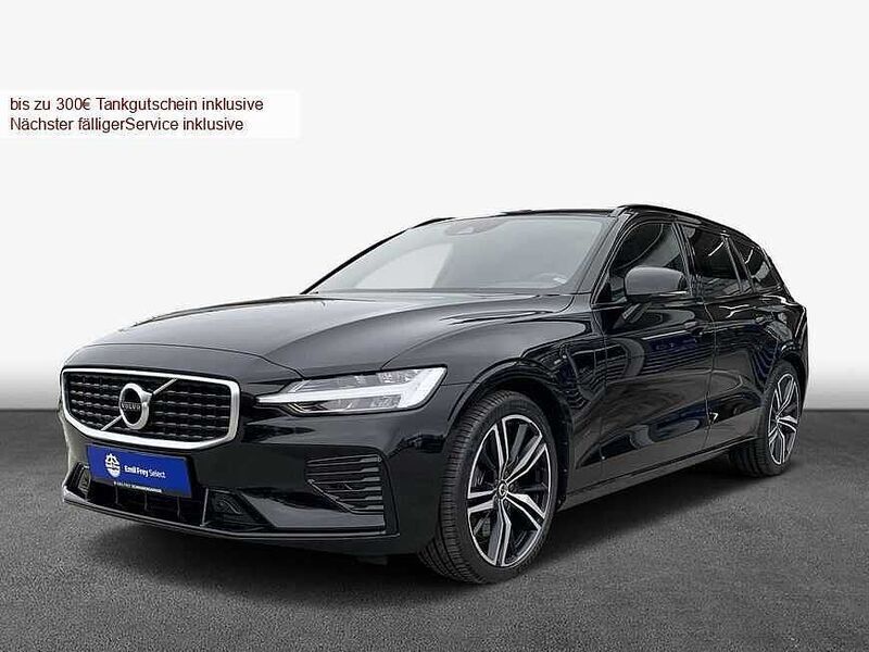 Schwarz Gebraucht 2020 Volvo V60 R-Design Kombi | 37.680 € (Teuer) - Bild 1/4