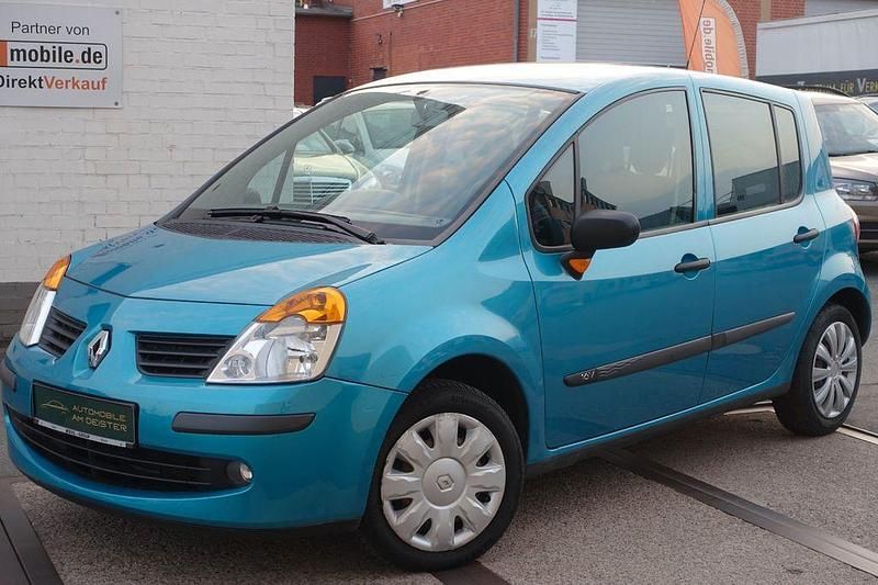 Gebraucht Renault Modus 75 PS (55 kW) 2004 Grün Van / Kleinbus