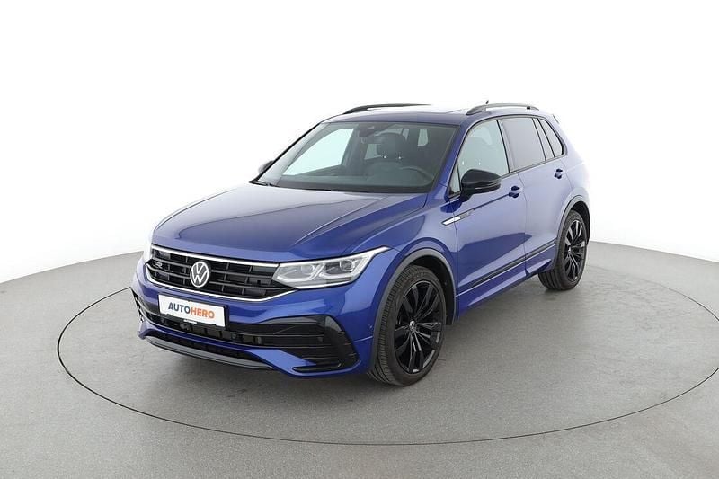 Blau Gebraucht 2021 VW Tiguan R-line SUV | 31.590 € (Guter Preis) - Bild 1/3