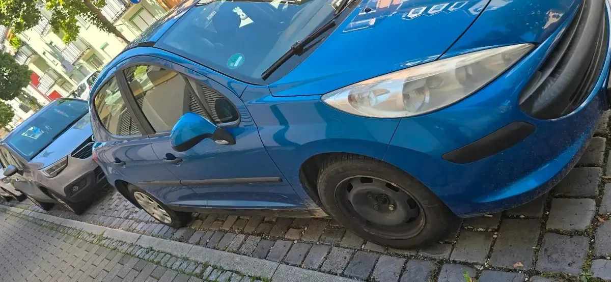 Gebraucht Peugeot 208 88 PS (64 kW) 2006 Blau Kleinwagen