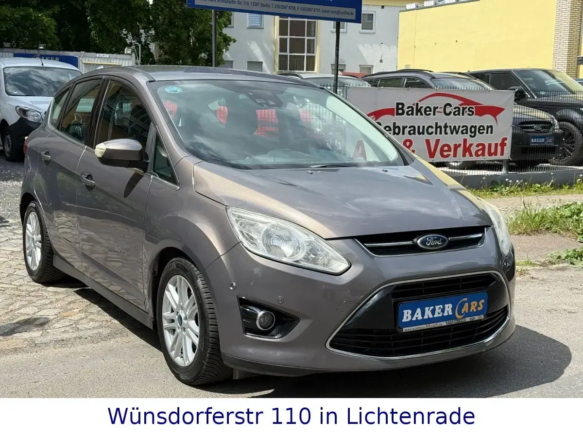 Gebraucht Ford C-MAX Titanium 125 PS (91 kW) 2013 Braun Van / Kleinbus