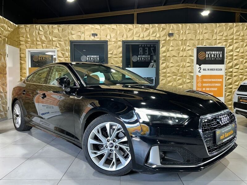 Schwarz Gebraucht 2021 Audi A5 Sportback Advanced Limousine | 28.499 € (Fairer Preis) - Bild 1/4