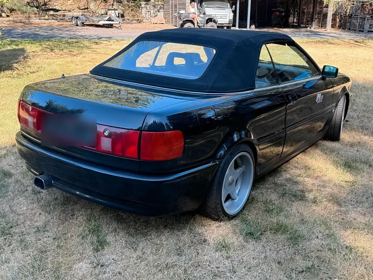 Gebraucht Audi 80 133 PS (97 kW) 1992 Schwarz Cabrio
