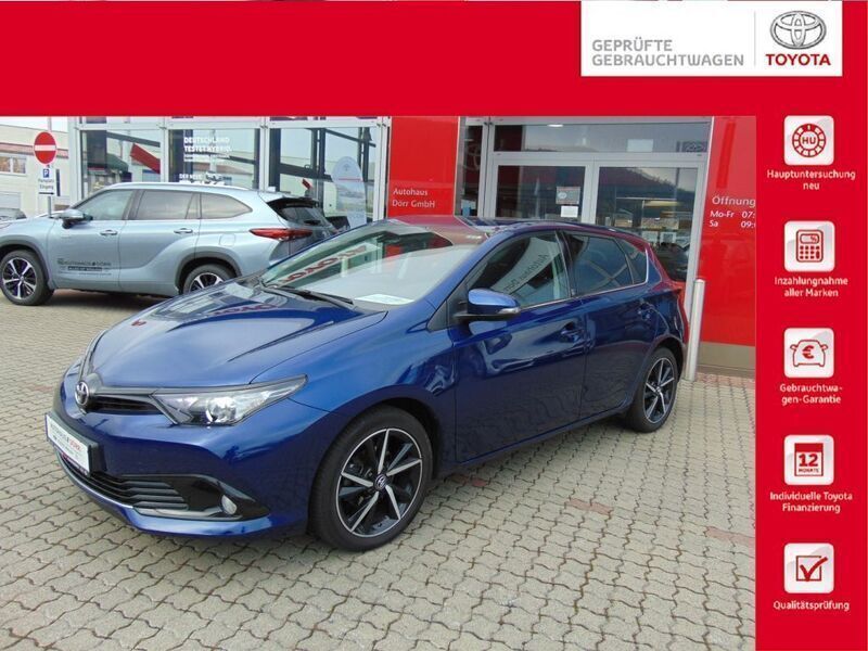 Blau Gebraucht 2018 Toyota Auris Team Limousine | 14.990 € (Etwas zu teuer) - Bild 1/4