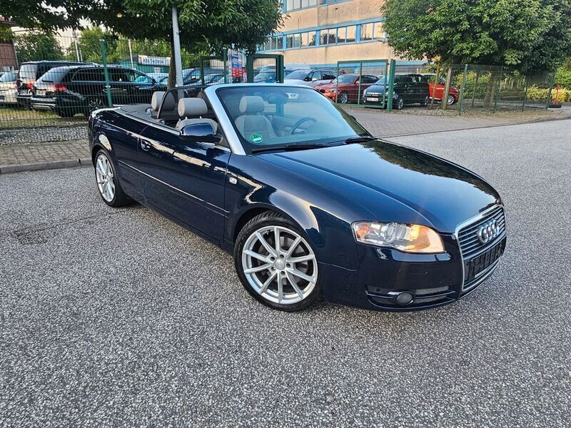 Blau Gebraucht 2006 Audi A4 Cabriolet Ambiente Cabrio | 8.999 € (Teuer) - Bild 1/4