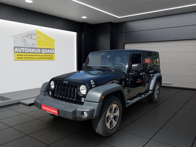 Schwarz Gebraucht 2014 Jeep Wrangler Unlimited Sport SUV | 33.999 € (Teuer) - Bild 1/4