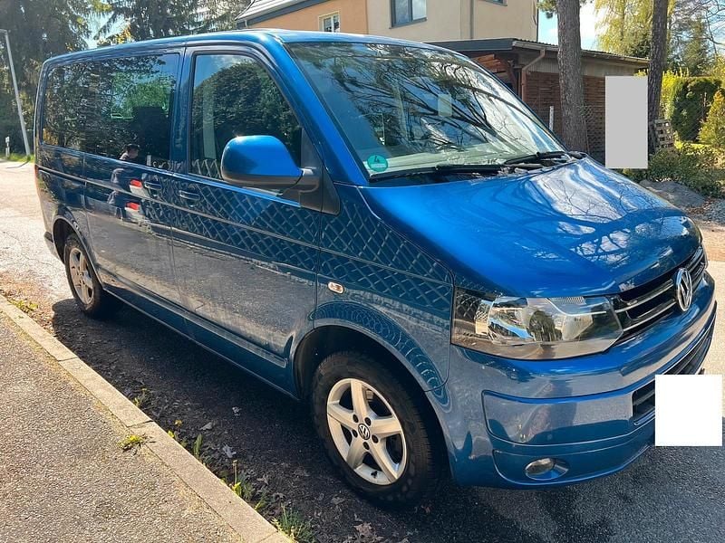 Usata VW T5 140 CV (102 kW) 2015 Blu Furgone