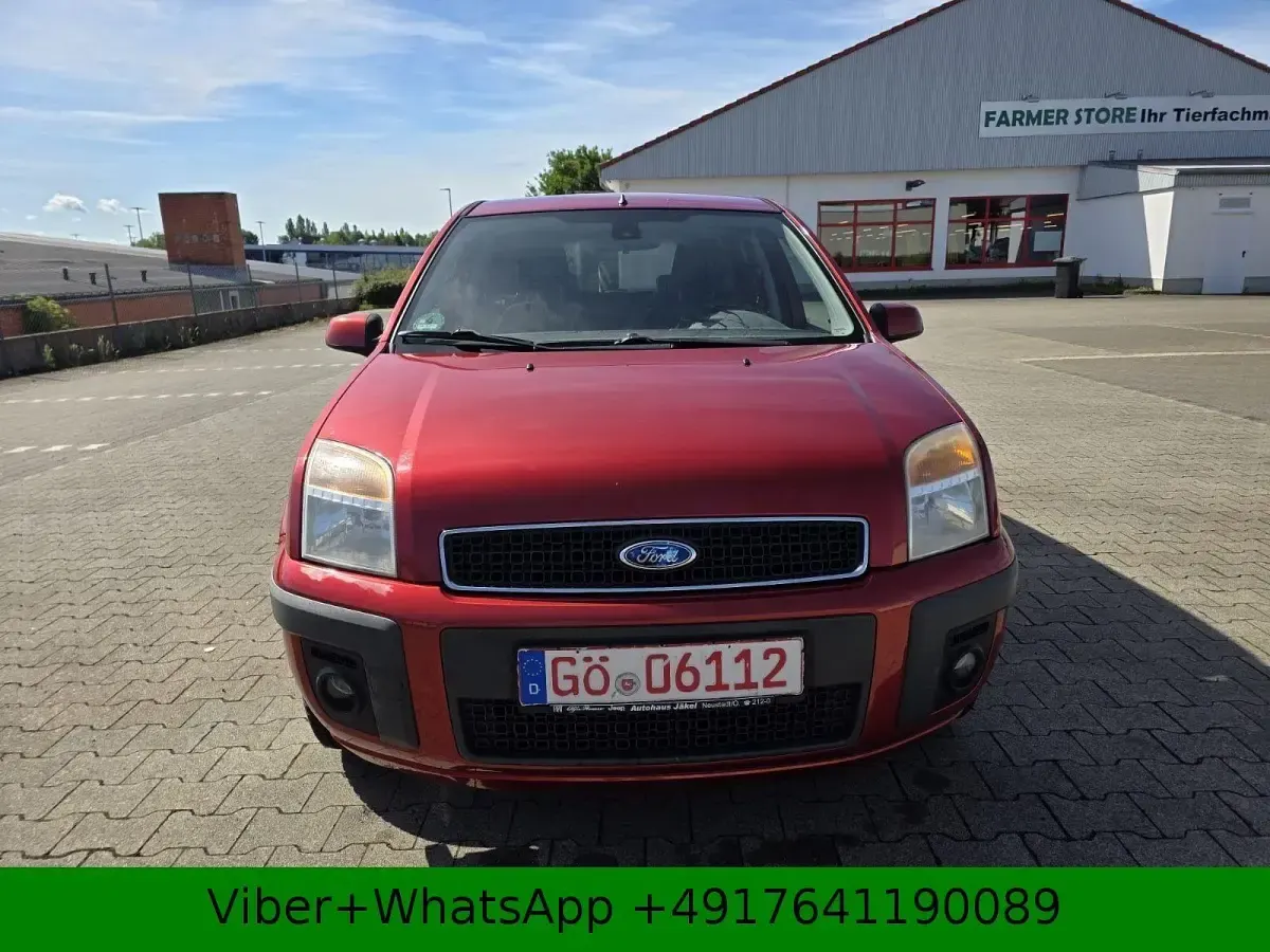 Gebraucht Ford Fusion 80 PS (58 kW) 2005 Rot Kleinwagen