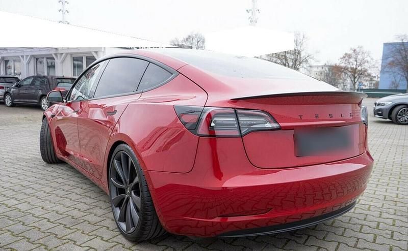 Occasion Tesla Model 3 Performance 355 kW (483 ch) 2019 Rouge Berline
